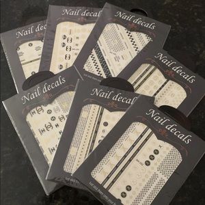 Nail art sticker set